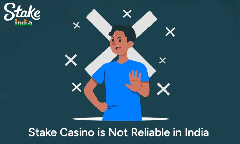 Stake Casino is not reliable in India